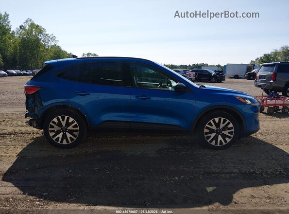 1FMCU9BZ2LUB53571 2020 FORD ESCAPE Blue Vista interior trasera