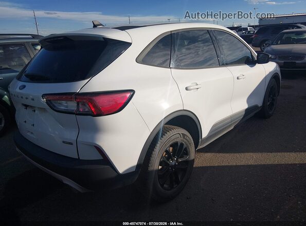 1FMCU9BZ2LUB83735 2020 FORD ESCAPE White Задня права чверть