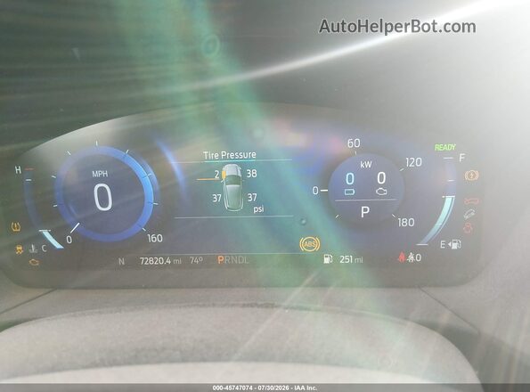 1FMCU9BZ2LUB83735 2020 FORD ESCAPE White Вид задніх сидінь