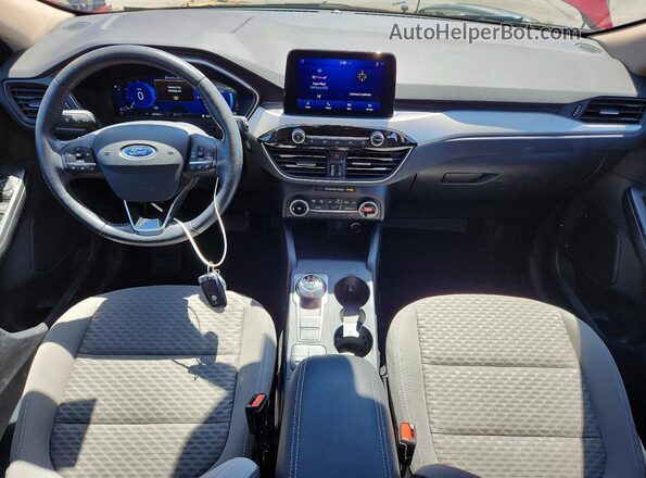 1FMCU9BZ4LUC52179 2020 FORD ESCAPE Red Dashboard view