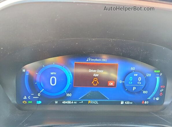 1FMCU9BZ4LUC52179 2020 FORD ESCAPE Red Instrument cluster view
