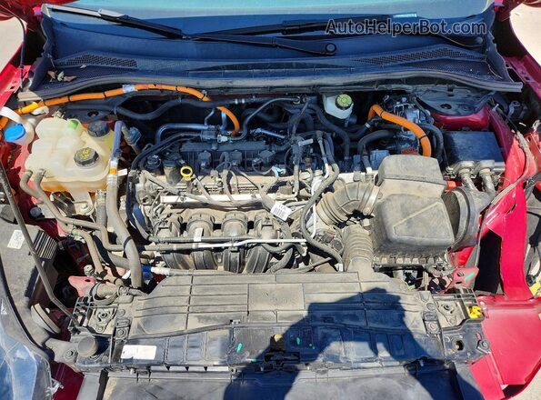 1FMCU9BZ4LUC52179 2020 FORD ESCAPE Red Engine compartment view