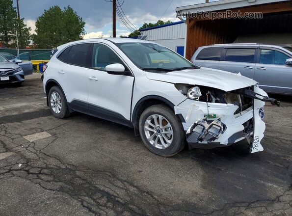 1FMCU9BZ5MUA42501 2021 FORD ESCAPE White Przód prawy