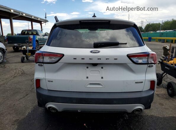 1FMCU9BZ5MUA42501 2021 FORD ESCAPE White Widok z tyłu