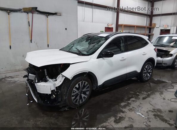 1FMCU9BZ6LUA63601 2020 FORD ESCAPE Белый Передняя левая четверть