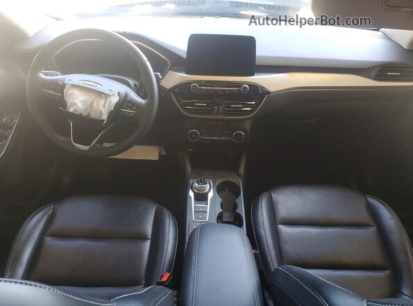 1FMCU9BZ6LUC13822 2020 FORD ESCAPE Черный Вид панели приборов