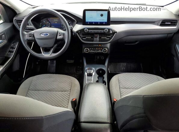 1FMCU9BZ8MUB25873 2021 FORD ESCAPE White Vista del salpicadero