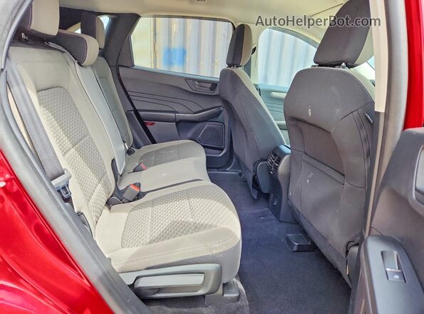 1FMCU9BZ8NUA40338 2022 FORD ESCAPE Red Widok tylnych siedzeń