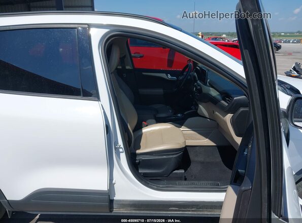 1FMCU9BZ9LUC02880 2020 FORD ESCAPE White წინა სალონის ხედი