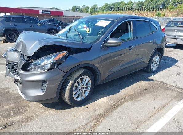 1FMCU9BZ9MUB26496 2021 FORD ESCAPE Gray Vista tres cuartos delantera izquierda