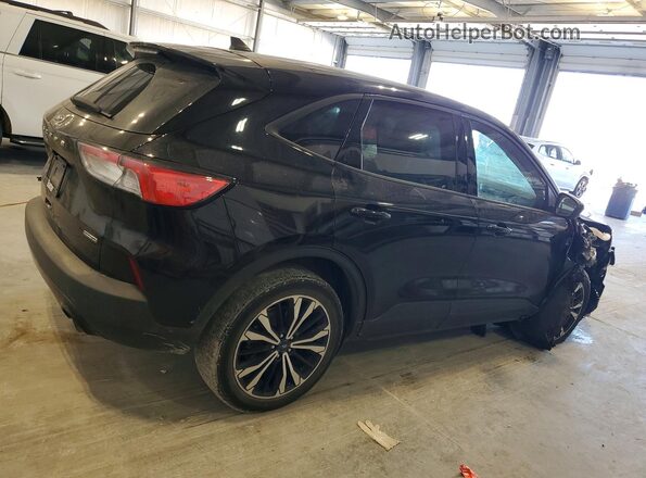 1FMCU9BZXMUB06015 2021 FORD ESCAPE Black Tył prawy
