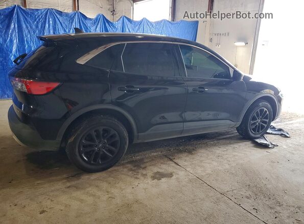 1FMCU9BZXNUA16462 2022 FORD ESCAPE Black Tył prawy