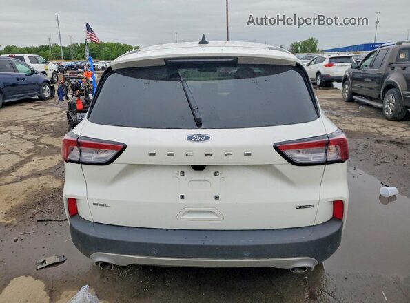 1FMCU9CZ3NUA85993 2022 FORD ESCAPE White Widok z tyłu