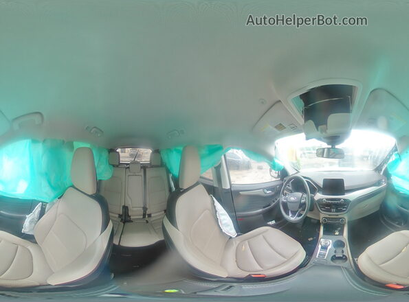 1FMCU9CZ3NUA85993 2022 FORD ESCAPE White Widok wnętrza 360 stopni