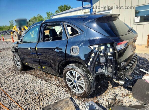 1FMCU9CZ9NUA57325 2022 FORD ESCAPE Black Հետևի ձախ