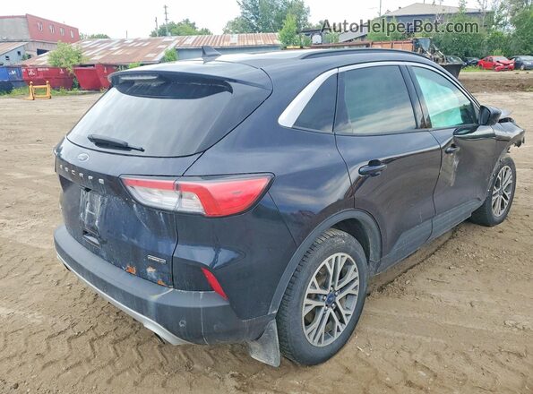 1FMCU9CZXMUA74522 2021 FORD ESCAPE Черный Задняя правая четверть