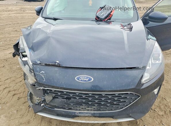 1FMCU9CZXMUA74522 2021 FORD ESCAPE Черный Вид подкапотного пространства