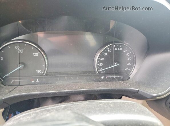 1FMCU9CZXMUA74522 2021 FORD ESCAPE Черный Вид щитка приборов
