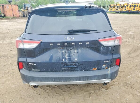 1FMCU9CZXMUA74522 2021 FORD ESCAPE Черный Вид сзади