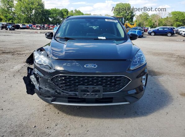 1FMCU9DZ0LUC38373 2020 FORD ESCAPE Black Front view