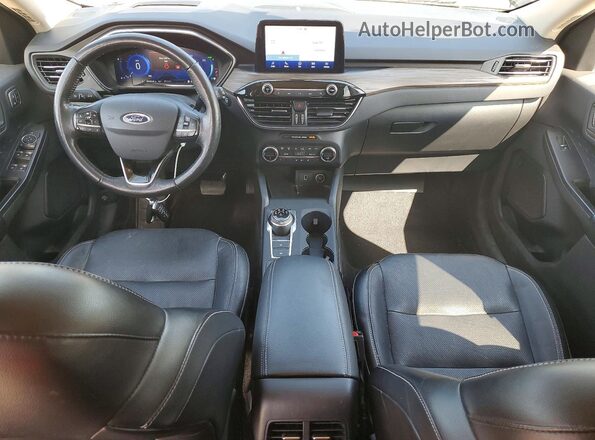 1FMCU9DZ0LUC38373 2020 FORD ESCAPE Black Dashboard view