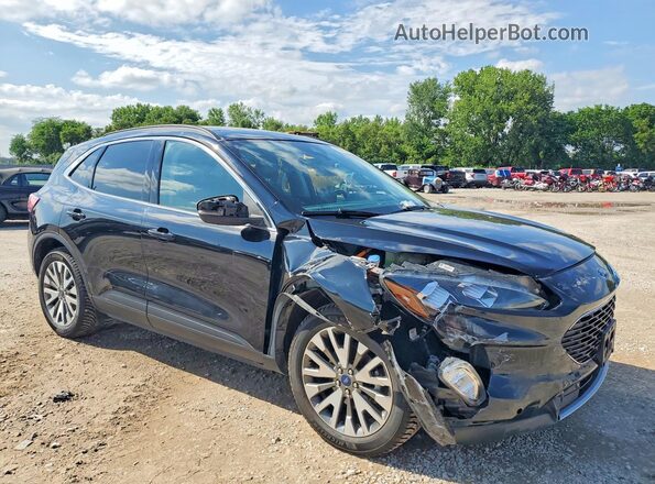 1FMCU9DZ0LUC38373 2020 FORD ESCAPE Black Front right