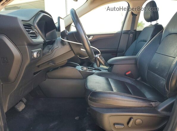1FMCU9DZ0LUC38373 2020 FORD ESCAPE Black Front interior view