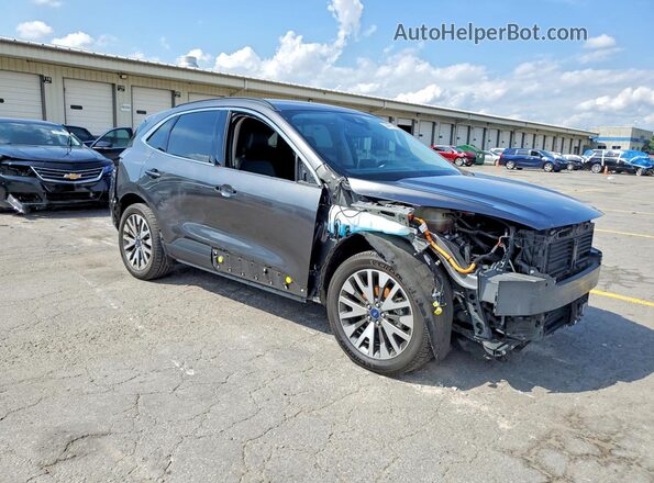 1FMCU9DZ1LUC30668 2020 FORD ESCAPE Gray Front right