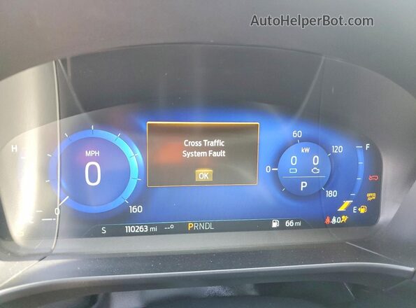 1FMCU9DZ1LUC30668 2020 FORD ESCAPE Gray Instrument cluster view