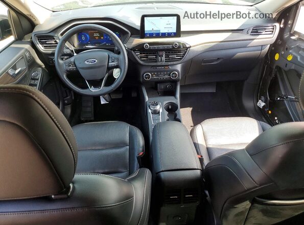 1FMCU9DZ1LUC30668 2020 FORD ESCAPE Gray Dashboard view