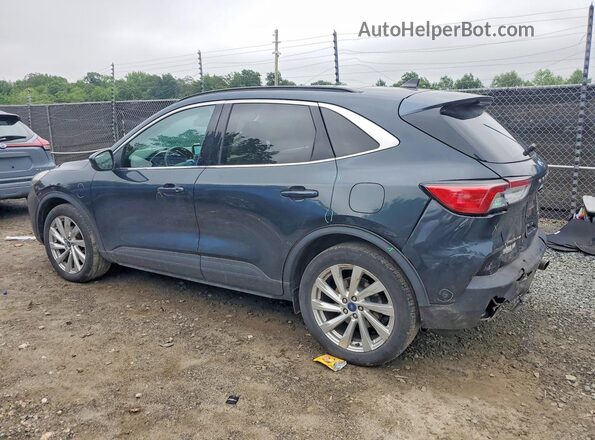 1FMCU9DZ1NUA00700 2022 FORD ESCAPE Blue Tył lewy