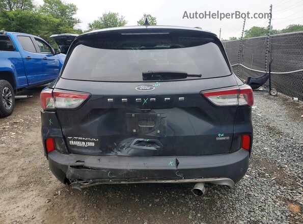 1FMCU9DZ1NUA00700 2022 FORD ESCAPE Blue Widok z tyłu