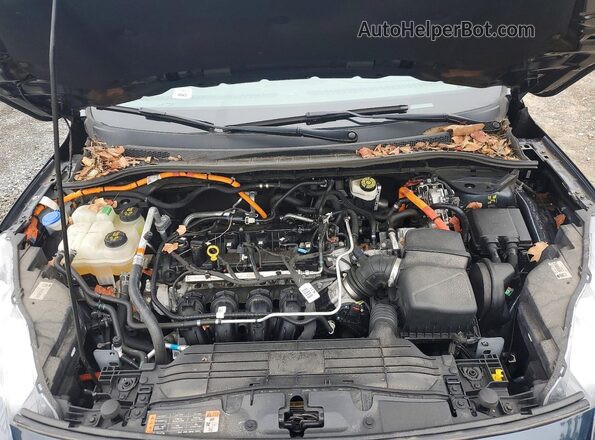 1FMCU9DZ1NUA00700 2022 FORD ESCAPE Blue Widok wnętrza z tyłu