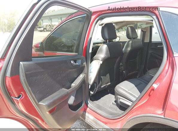 1FMCU9DZ2LUA38627 2020 FORD ESCAPE Red Vista de la etiqueta del VIN