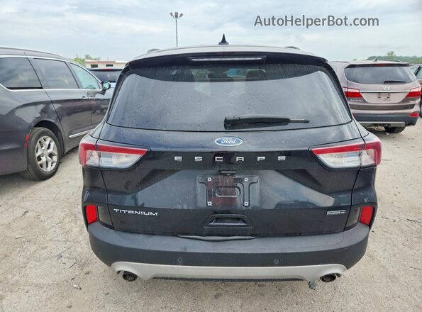 1FMCU9DZ2LUA51104 2020 FORD ESCAPE Black Rear view