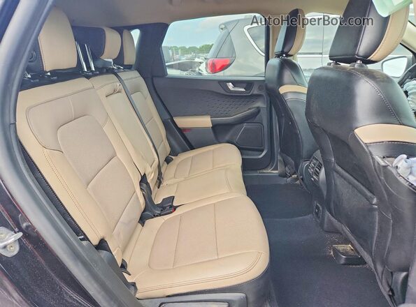 1FMCU9DZ2LUA51104 2020 FORD ESCAPE Black Rear interior view
