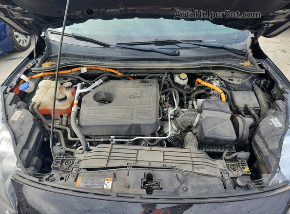 1FMCU9DZ2LUA51104 2020 FORD ESCAPE Black Engine compartment view