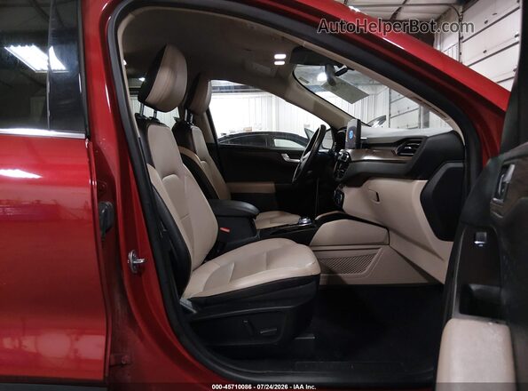 1FMCU9DZ6LUC12795 2020 FORD ESCAPE Red Front interior view