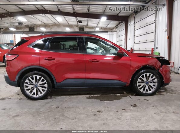 1FMCU9DZ6LUC12795 2020 FORD ESCAPE Red 360 interior view