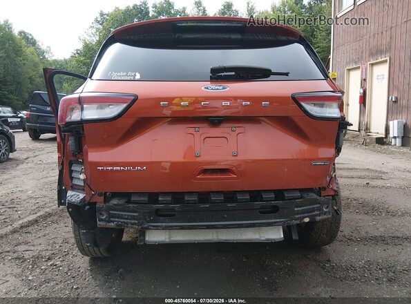 1FMCU9DZ7LUA49087 2020 FORD ESCAPE Orange Vista frontal