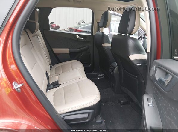 1FMCU9DZ7LUA49087 2020 FORD ESCAPE Orange Vista de la etiqueta del VIN