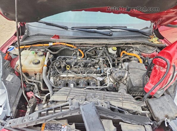 1FMCU9DZ8LUB67844 2020 FORD ESCAPE Red Engine compartment view