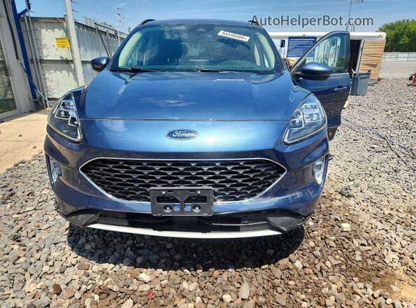 1FMCU9DZ8LUC51940 2020 FORD ESCAPE Blue წინა ხედი