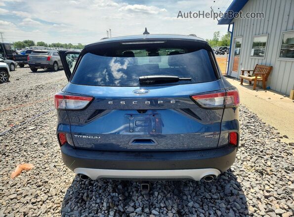 1FMCU9DZ8LUC51940 2020 FORD ESCAPE Blue უკანა ხედი