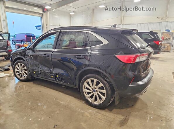1FMCU9DZ8NUA76642 2022 FORD ESCAPE Черный Задняя левая четверть