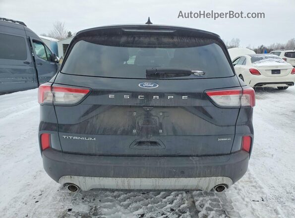 1FMCU9DZ9LUB12285 2020 FORD ESCAPE Черный Вид сзади