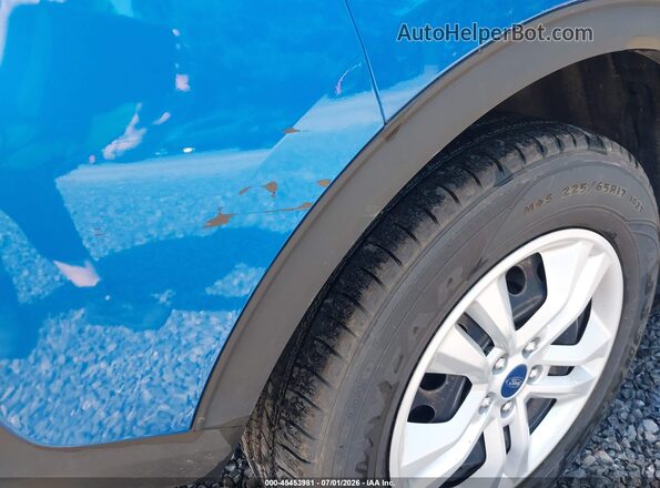 1FMCU9F60MUA73283 2021 FORD ESCAPE Синий Вид спереди
