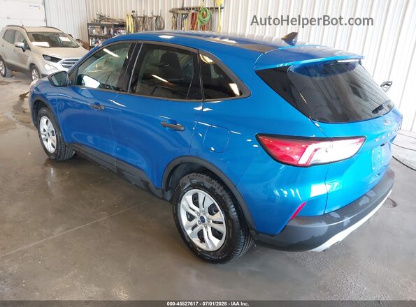 1FMCU9F62MUA73222 2021 FORD ESCAPE Синий Задняя левая четверть