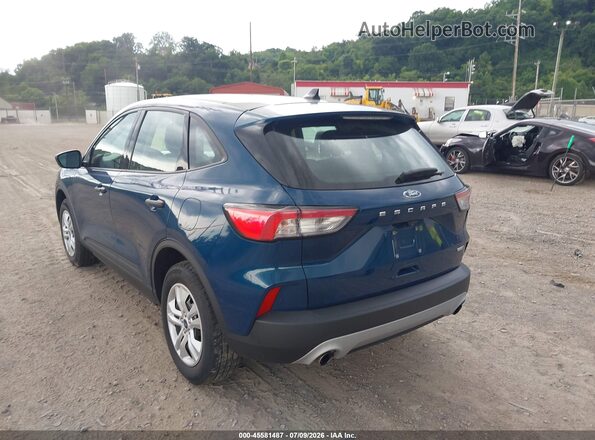 1FMCU9F63LUB92587 2020 FORD ESCAPE Blue უკანა მარცხენა