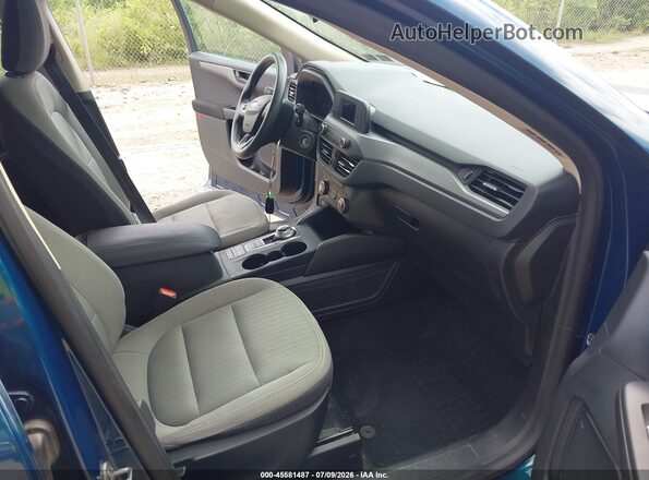 1FMCU9F63LUB92587 2020 FORD ESCAPE Blue წინა სალონის ხედი